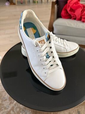 Cole Haan White Leather, Limited Edition Sneakers